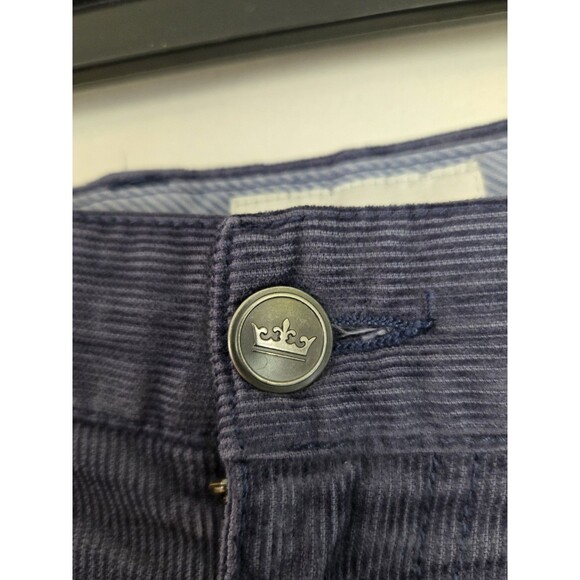 Peter Millar Pants Mens 36x32 Blue Haze Superior Soft Corduroy Five-Pocket Golf - Picture 4 of 11